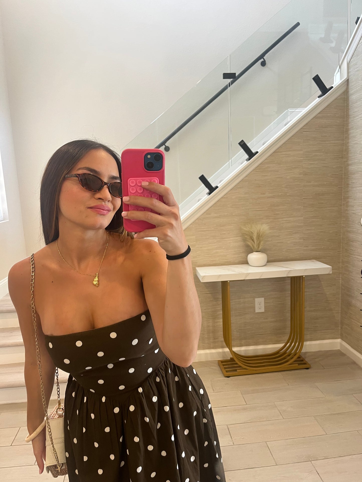 Brown dress