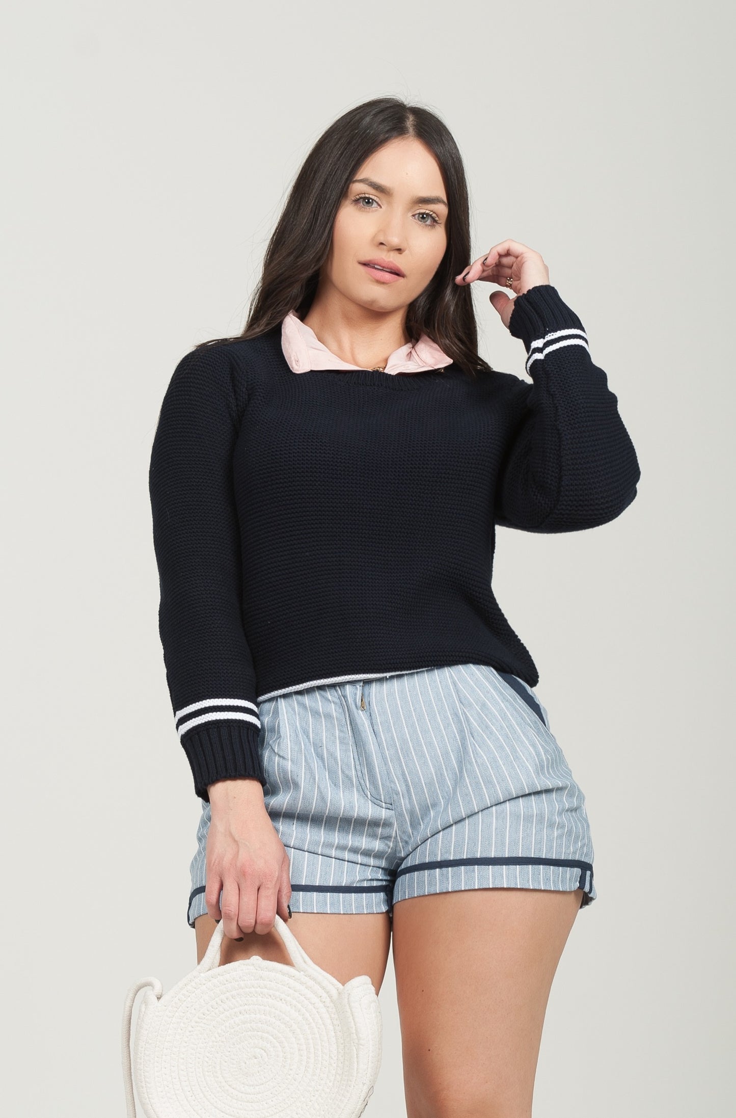 BLUE SWEATER
