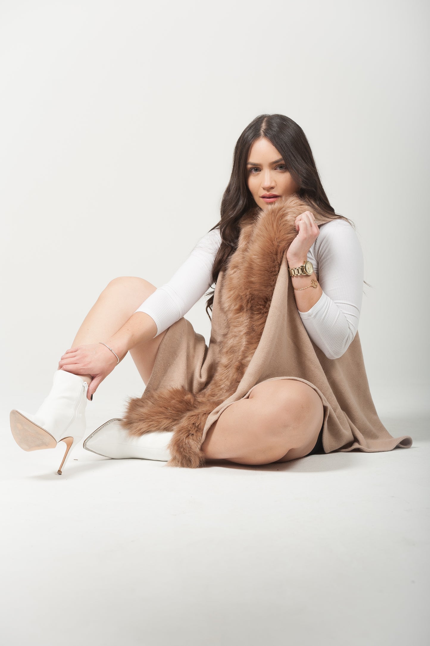CAPE CARDIGAN