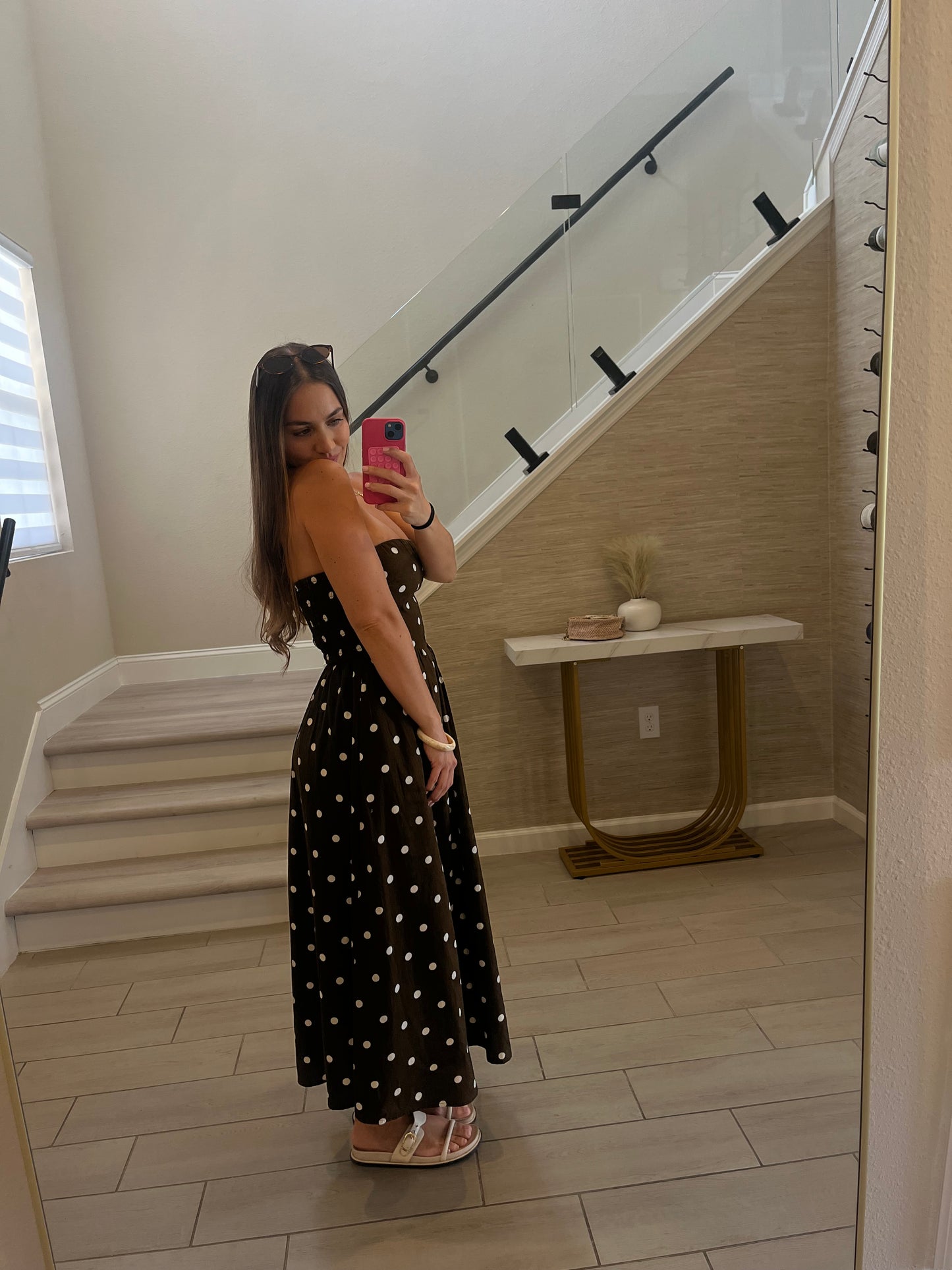 Brown dress
