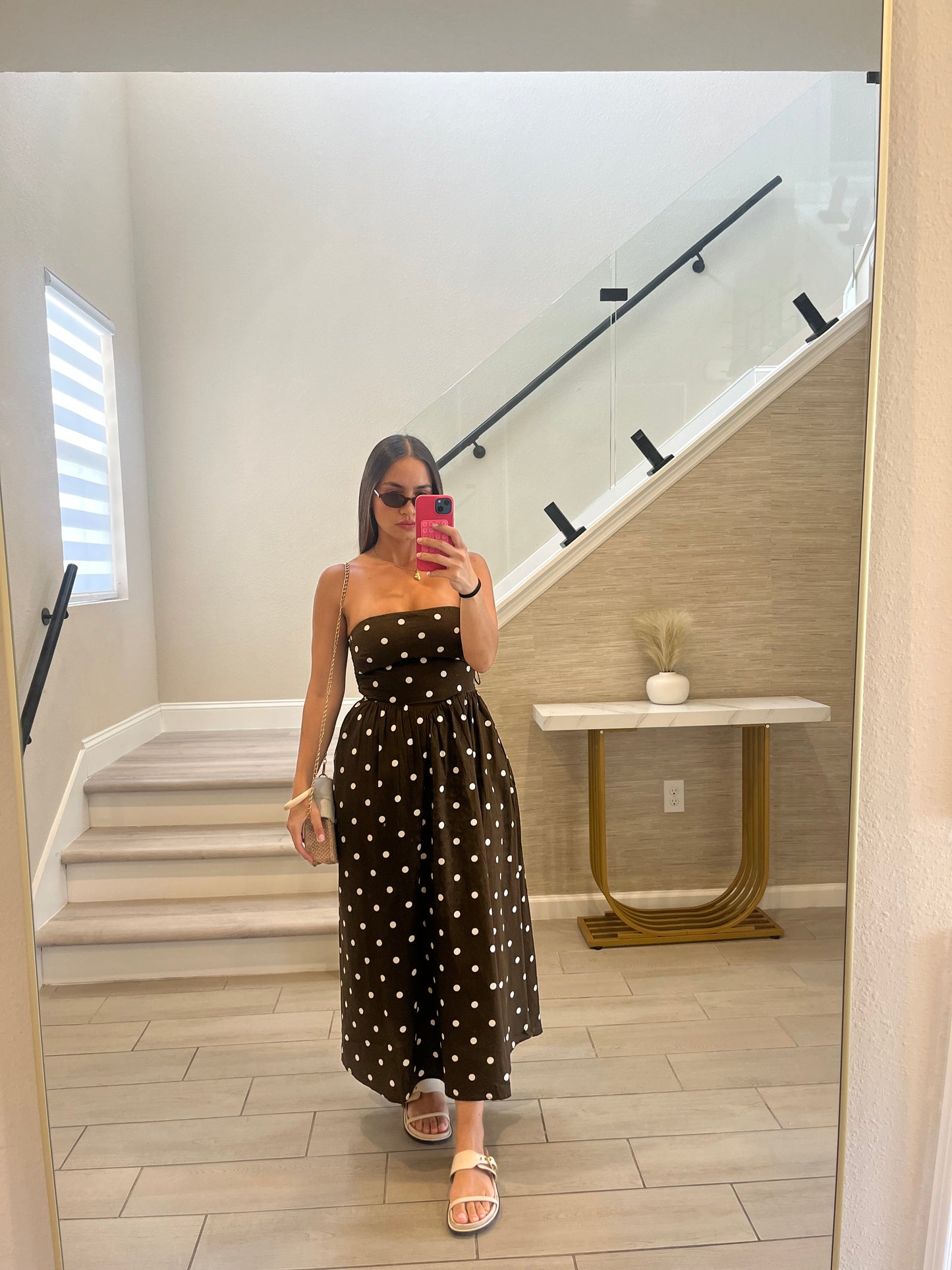 Brown dress